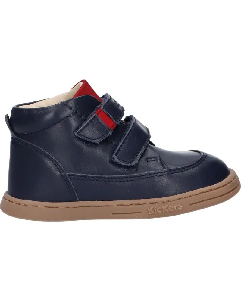 ZAPATOS DE NIñA Y NIñO KICKERS 91073110 TRACTOK 10 MARINE