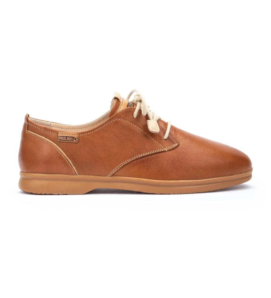 Zapatos de piel Gandia marrón