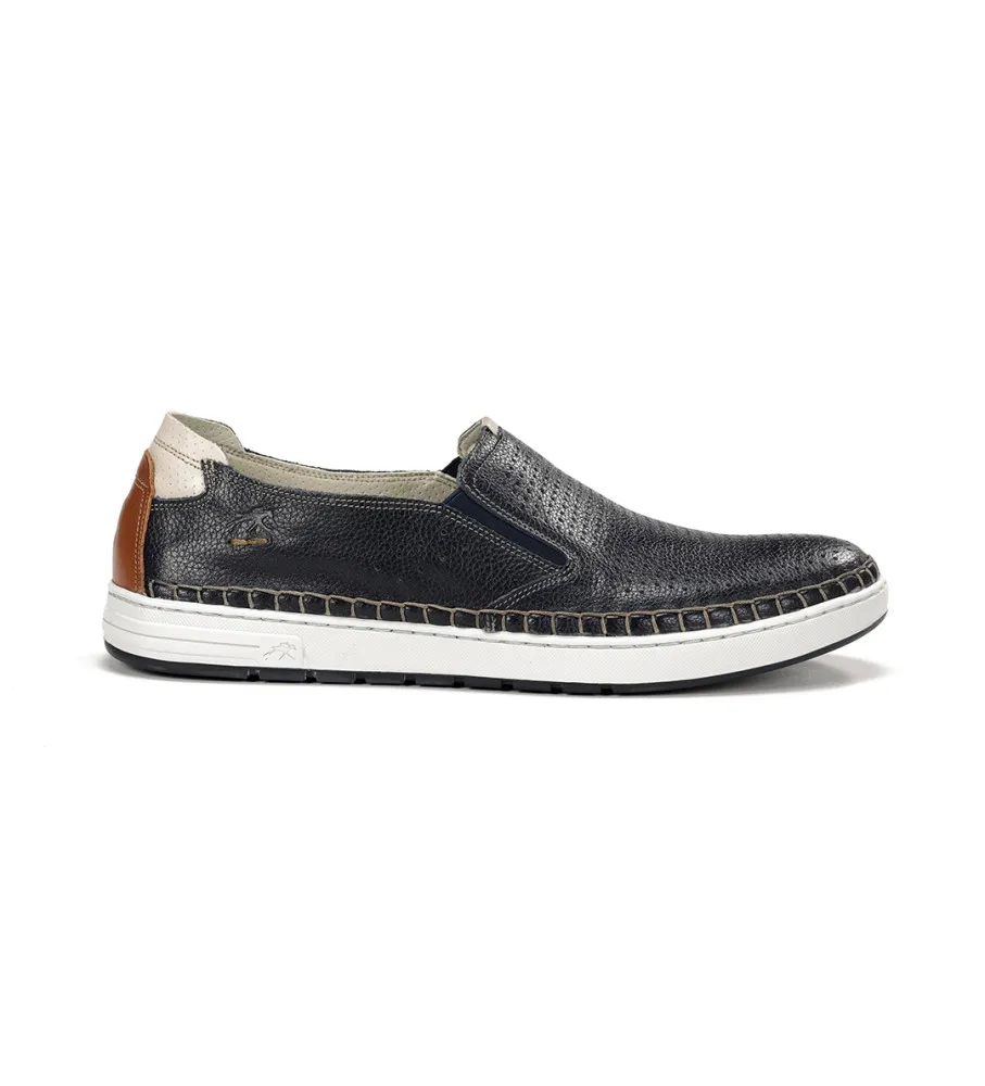Zapatos de Piel Lester F1715 marino