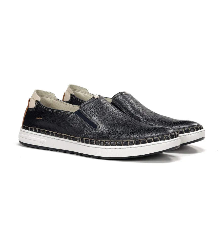 Zapatos de Piel Lester F1715 marino