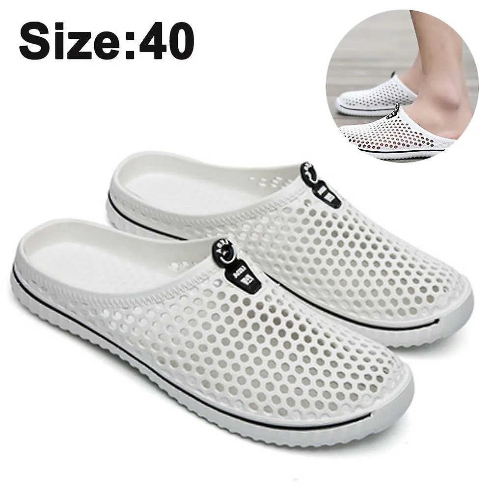 Zapatos de playa de nido de pájaro de malla cómodos y transpirables, zapatos ultraligeros Eva Couple Hole