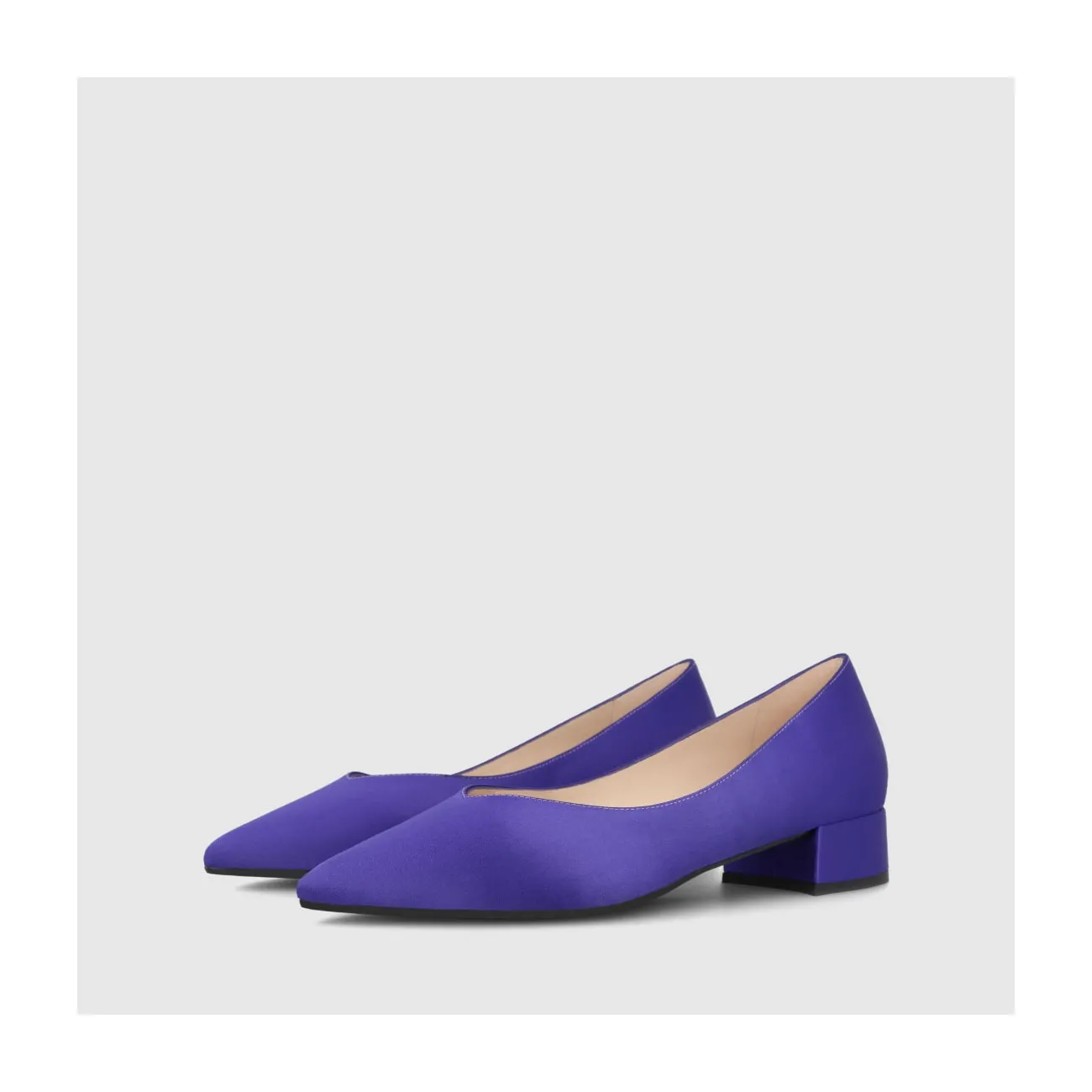 ZAPATOS DE SALÓN AZULES AMSUTE
