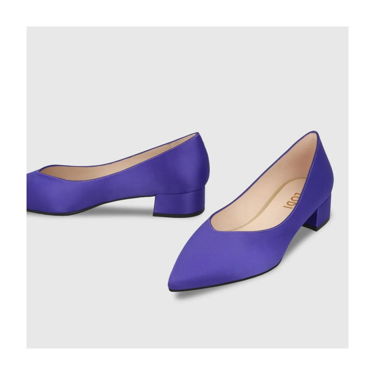 ZAPATOS DE SALÓN AZULES AMSUTE