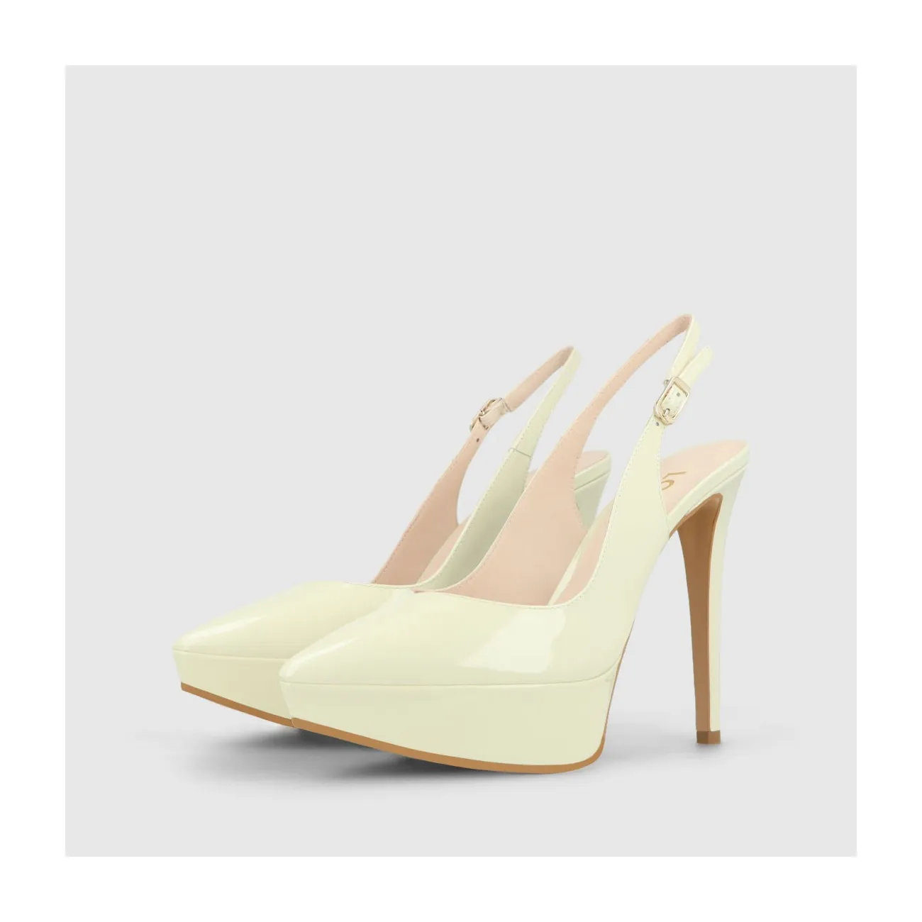 ZAPATOS DE SALÓN BLANCOS WESERI