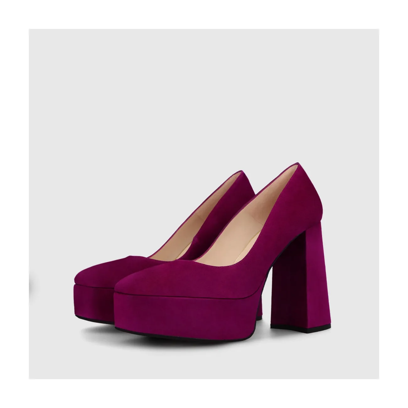 ZAPATOS DE SALÓN MORADOS PESTO