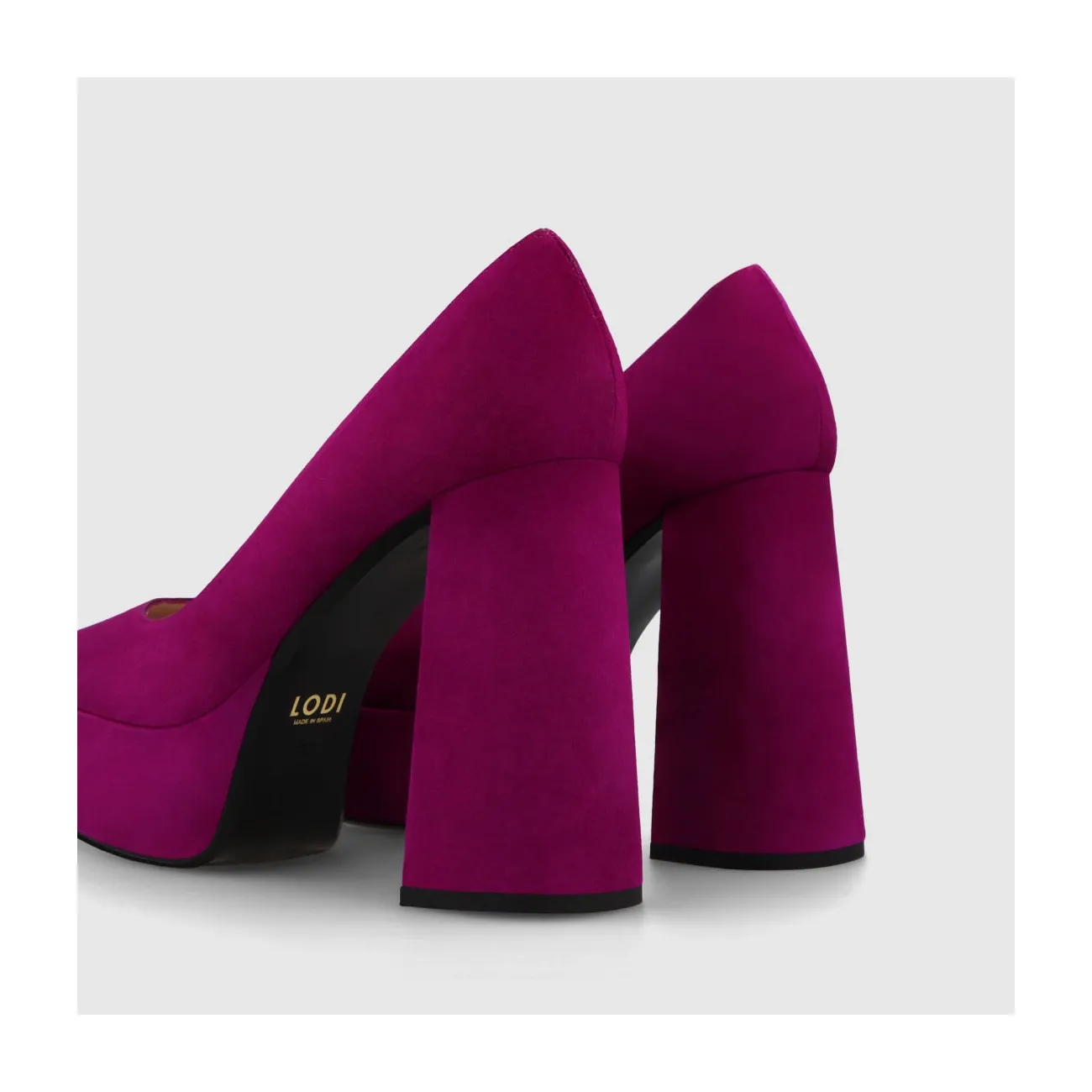 ZAPATOS DE SALÓN MORADOS PESTO
