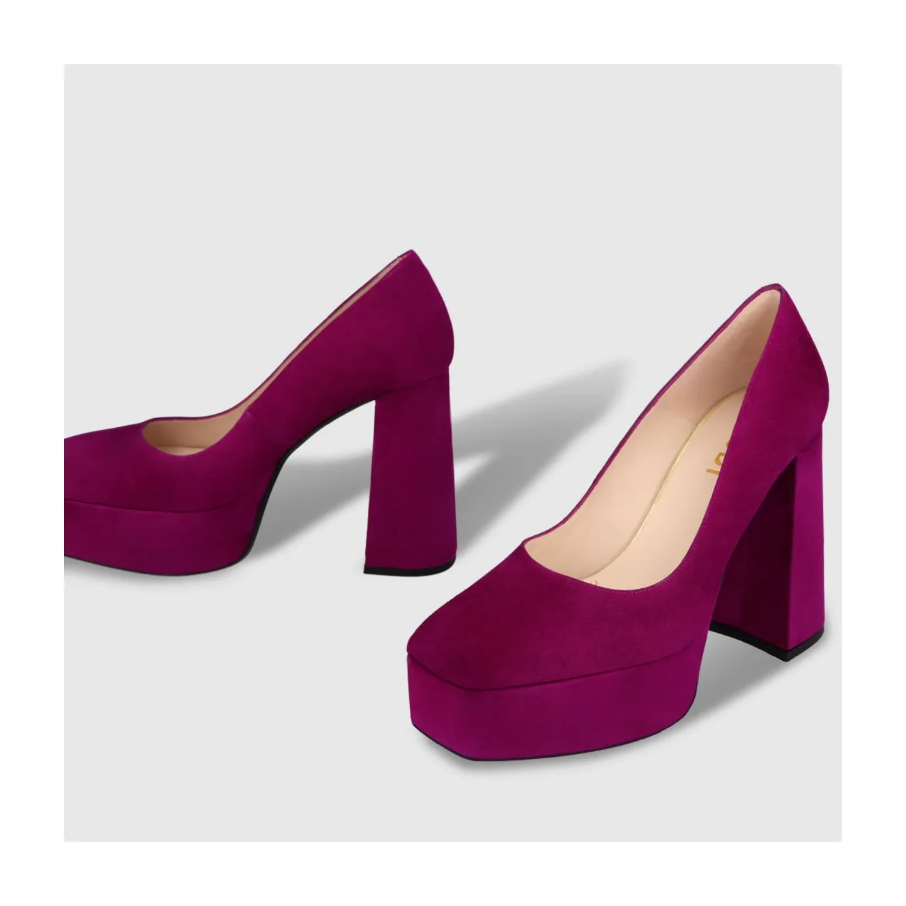 ZAPATOS DE SALÓN MORADOS PESTO