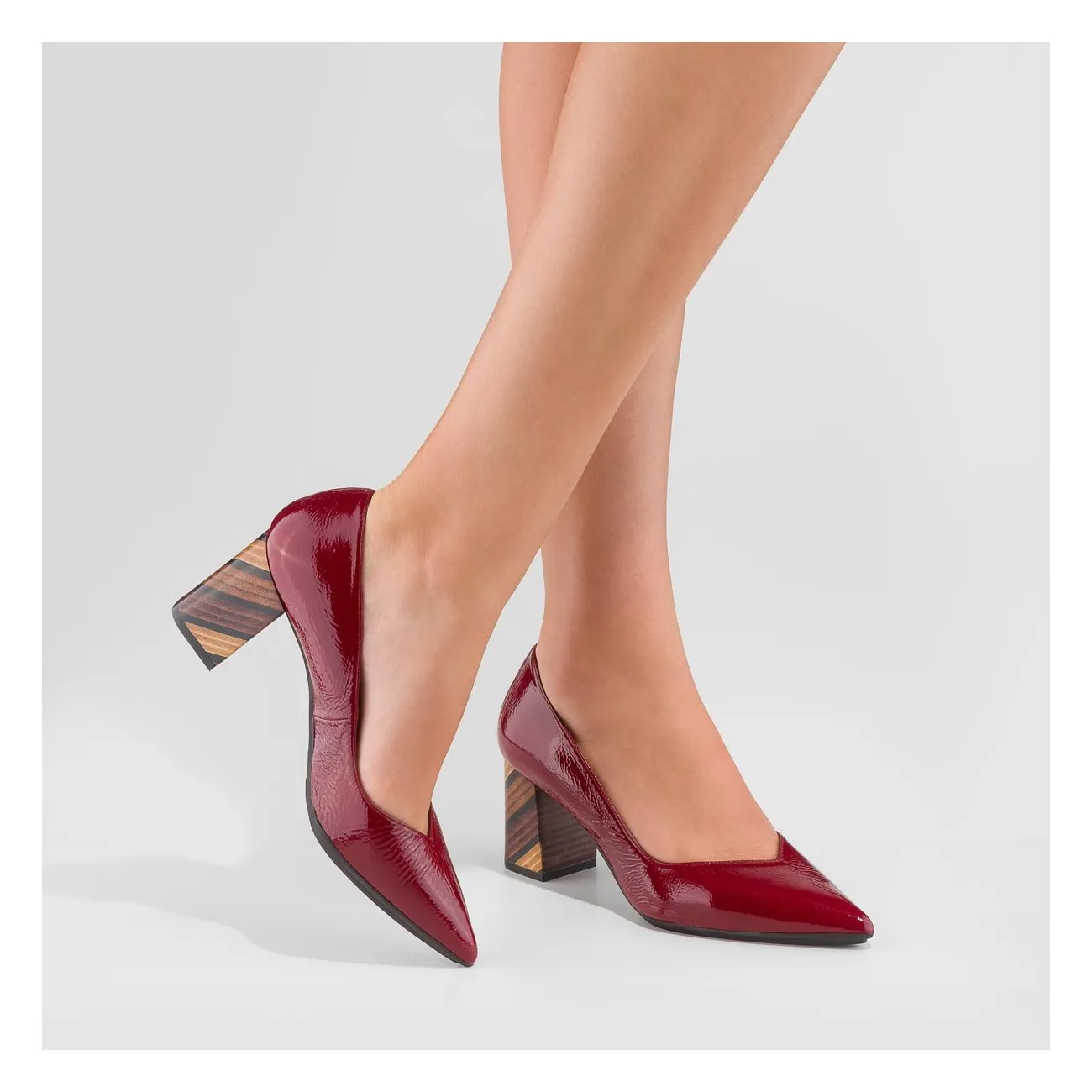 ZAPATOS DE SALÓN ROJOS MERYGE