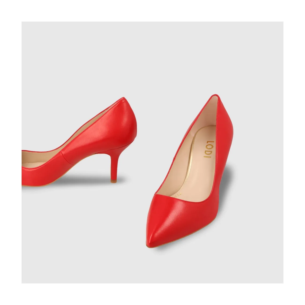 ZAPATOS DE SALÓN ROJOS MONROES