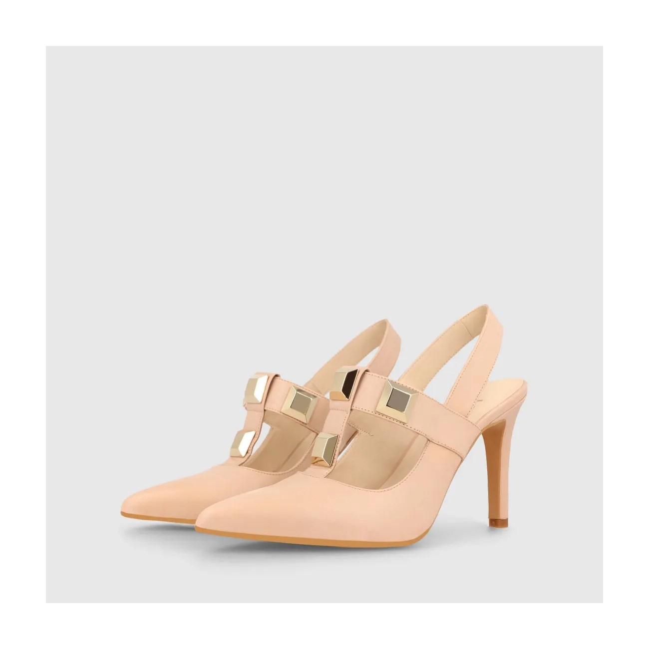 ZAPATOS DE SALÓN ROSAS ROMANO
