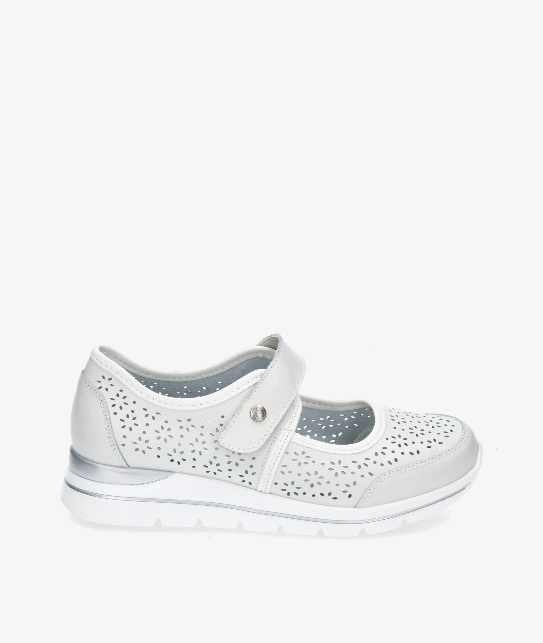Zapatos de tacón bajo AMARPIES 26380 en blanco