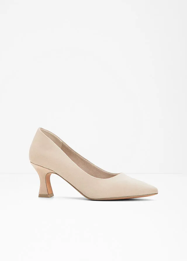 Zapatos de tacón Beige