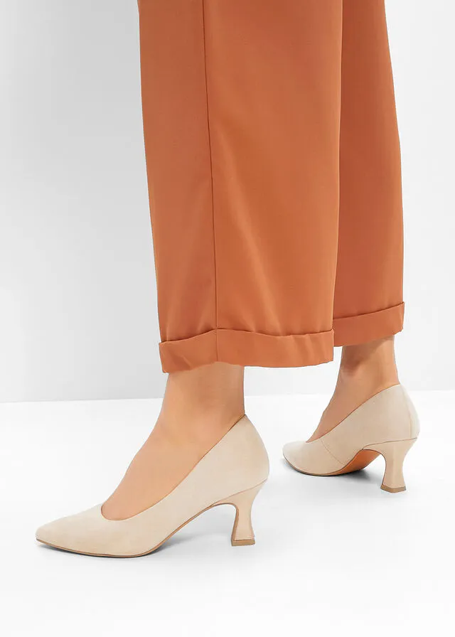 Zapatos de tacón Beige