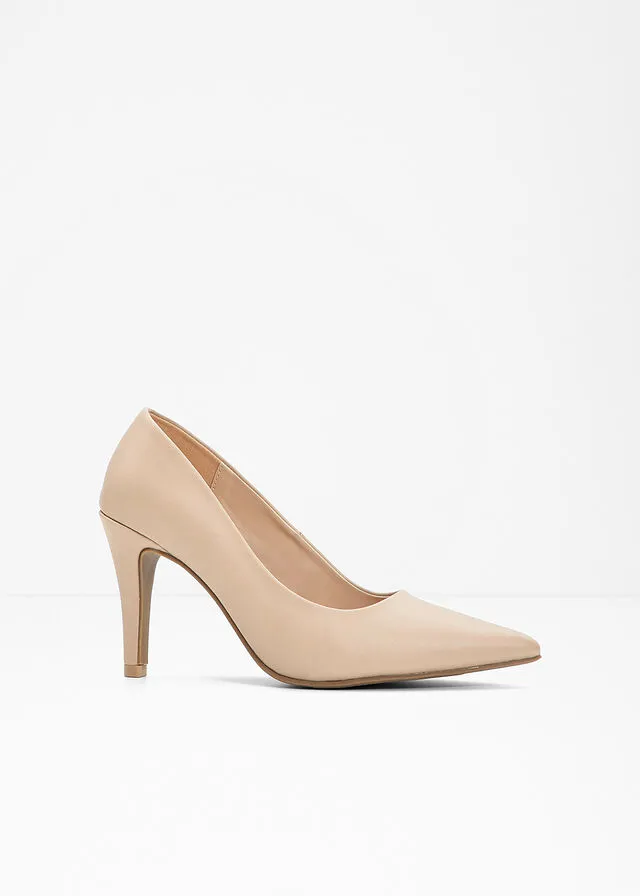 Zapatos de tacón Café con leche