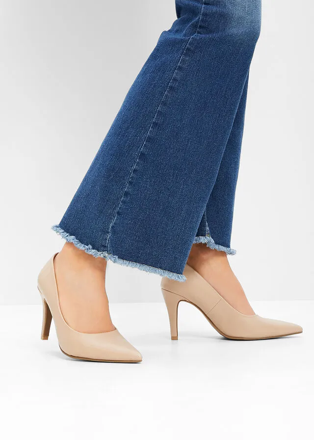 Zapatos de tacón Café con leche