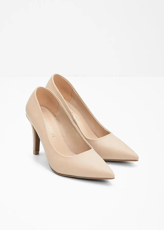 Zapatos de tacón Café con leche