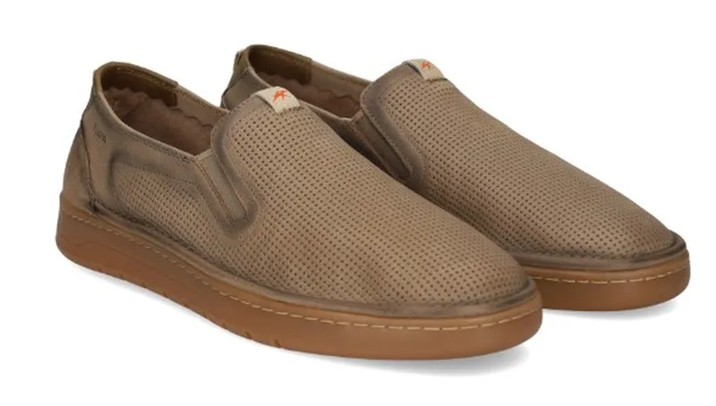 Zapatos Fluchos 1946 piel taupe