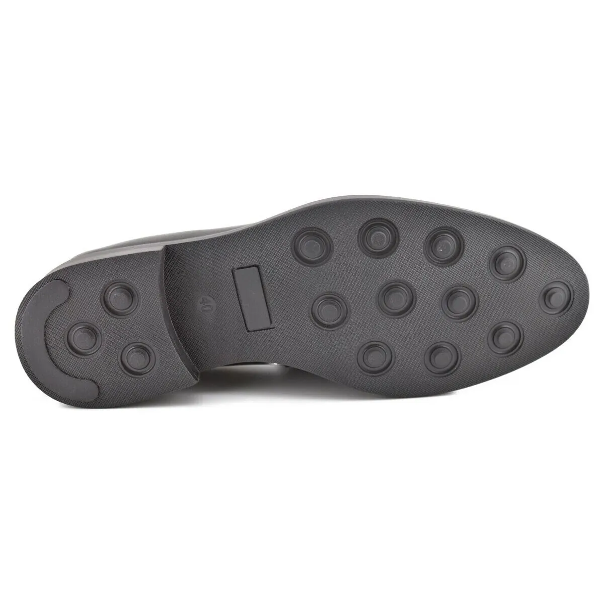 Zapatos Mocasines negros de piel by