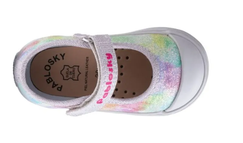 Zapatos Pablosky 975430 textil combinados