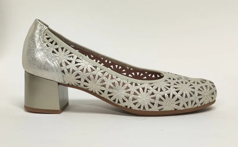 Zapatos Pitillos 5722 piel dorado