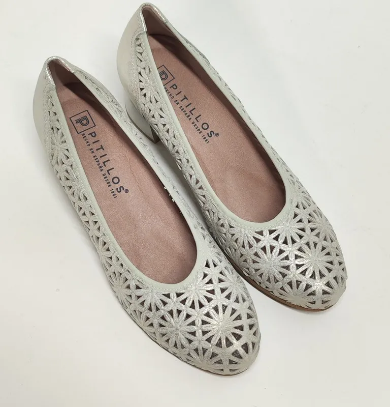 Zapatos Pitillos 5722 piel dorado