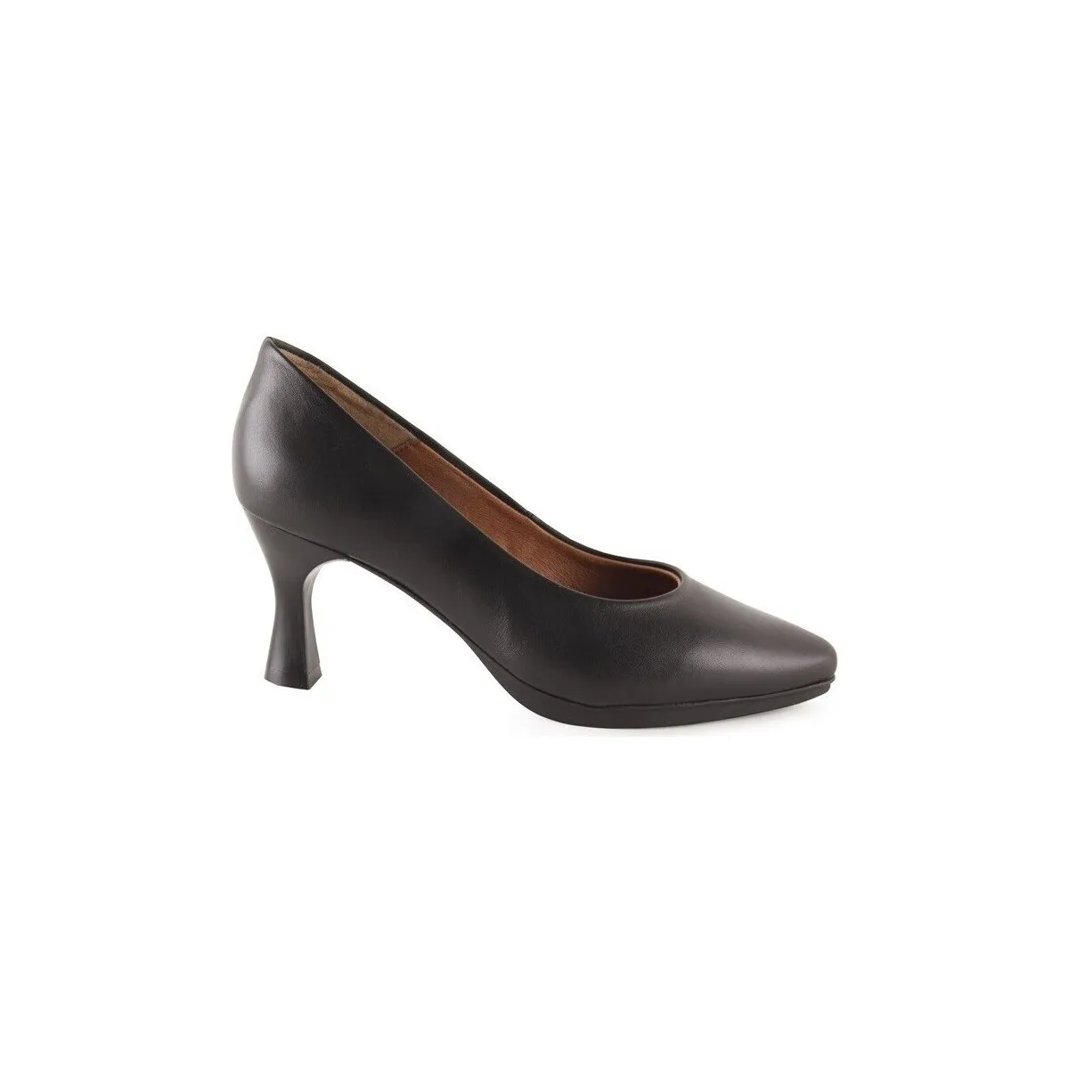 Zapatos Salones negros de piel by
