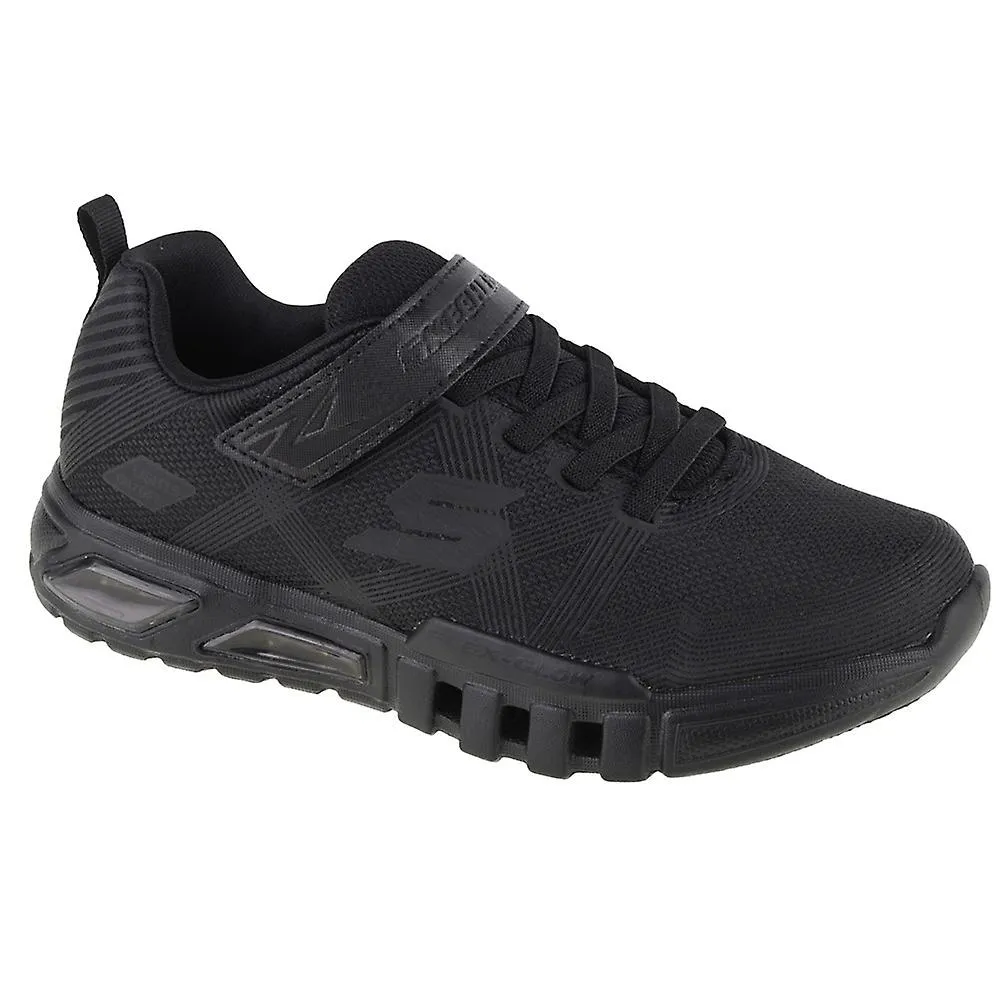 Zapatos universales para niños Skechers Flexglow 90542LBBK para todo el año