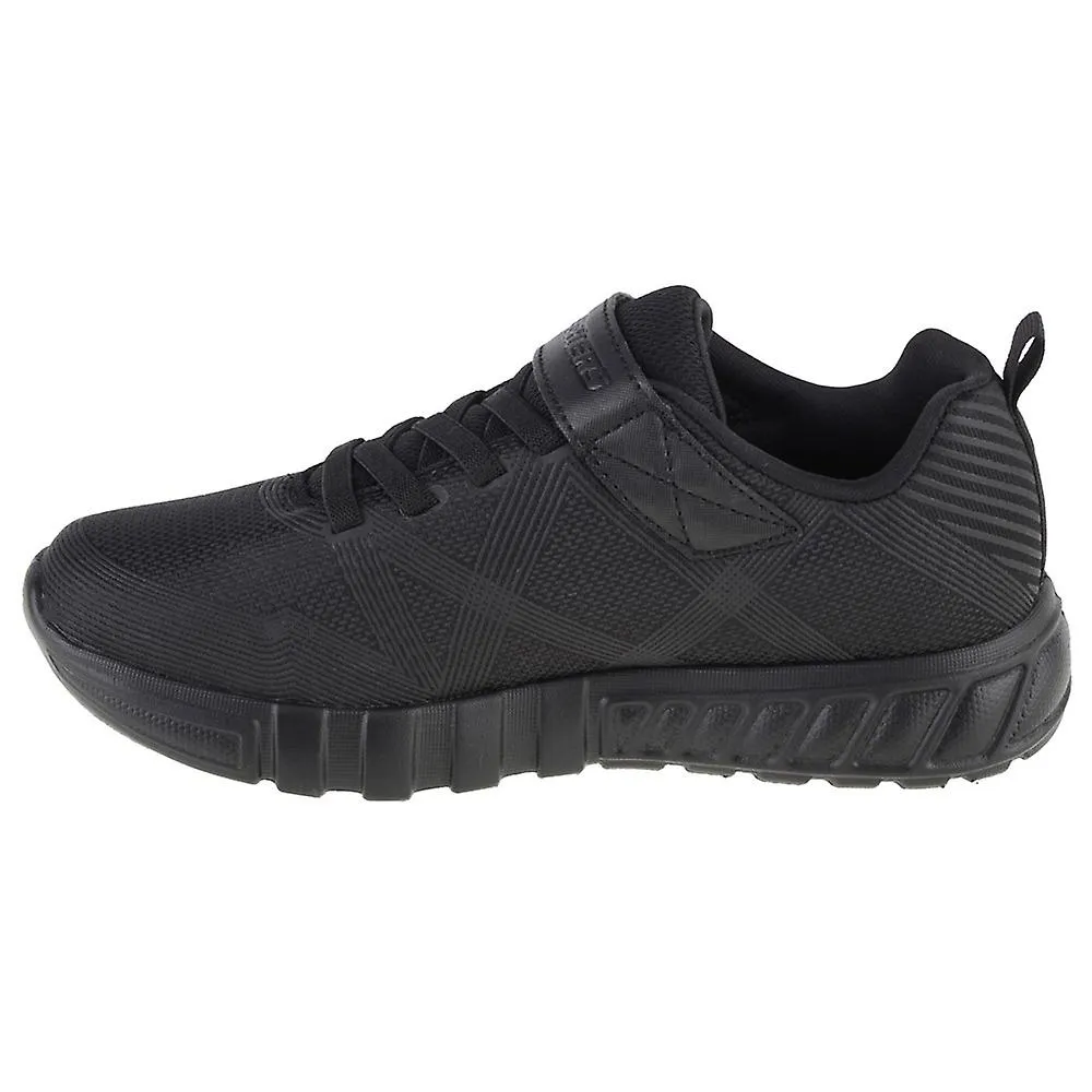 Zapatos universales para niños Skechers Flexglow 90542LBBK para todo el año