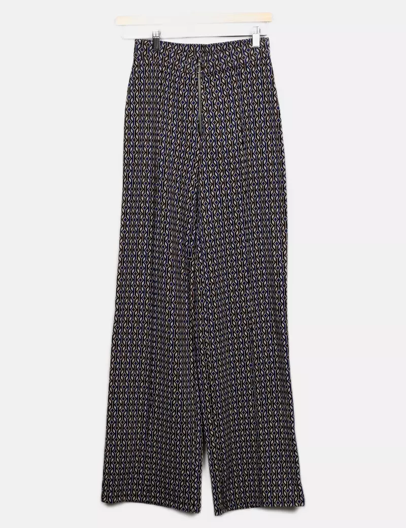 Zara Pantalones de tela Campana
