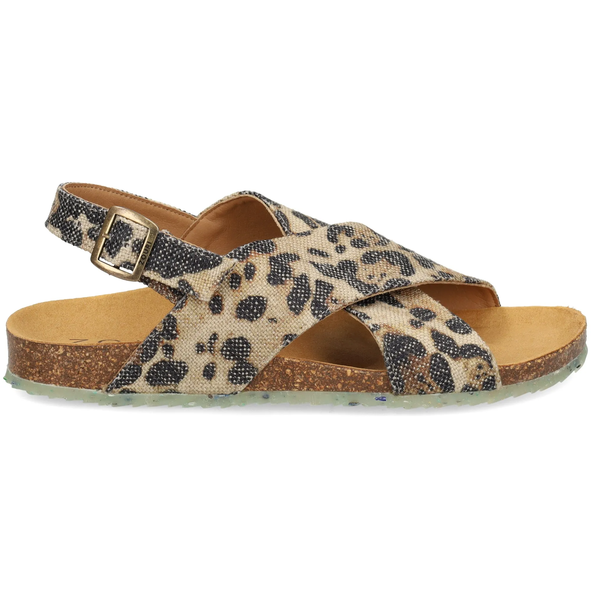 ZOURI Sandalias planas de Mujer CORAL