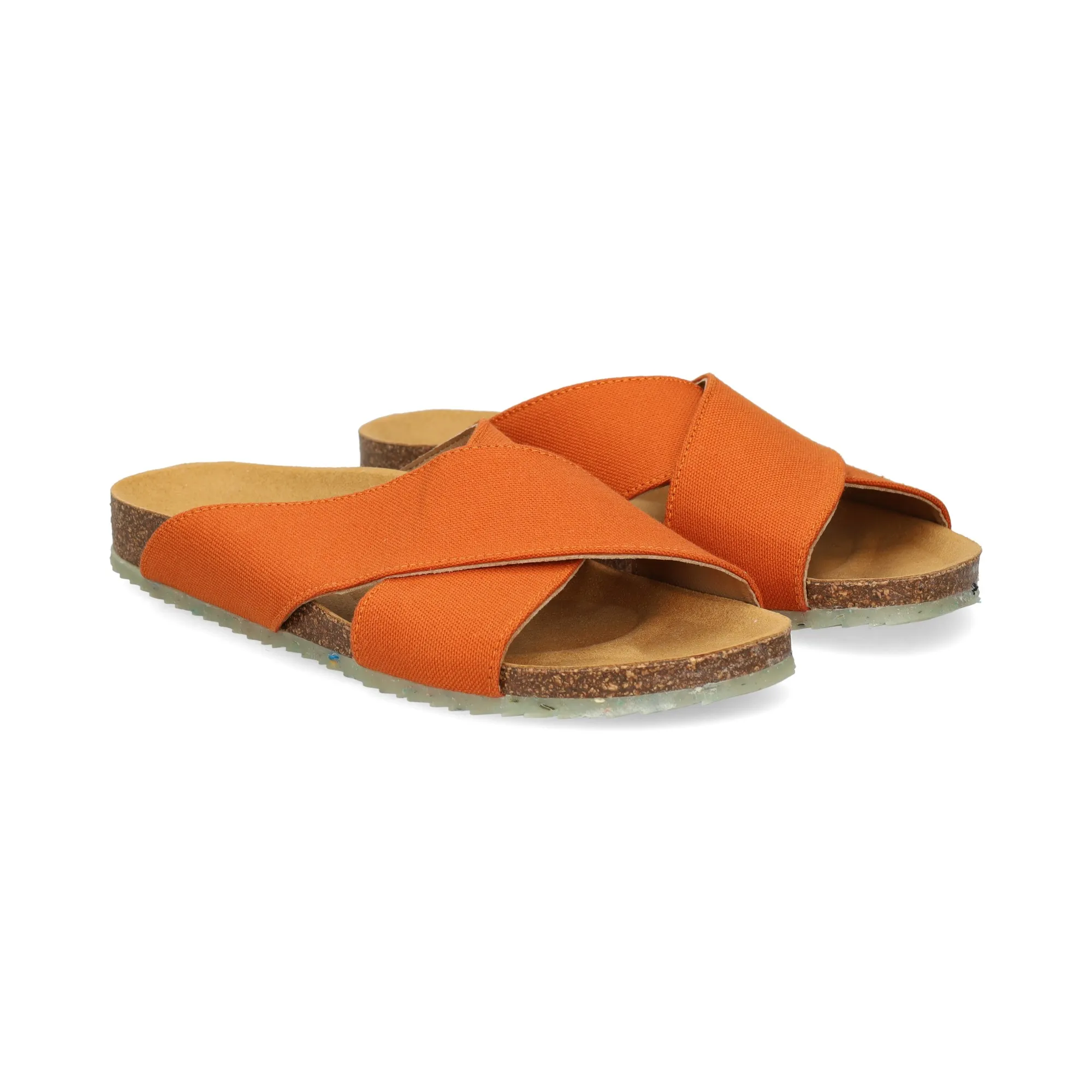ZOURI Sandalias planas de Mujer TERRACOTA