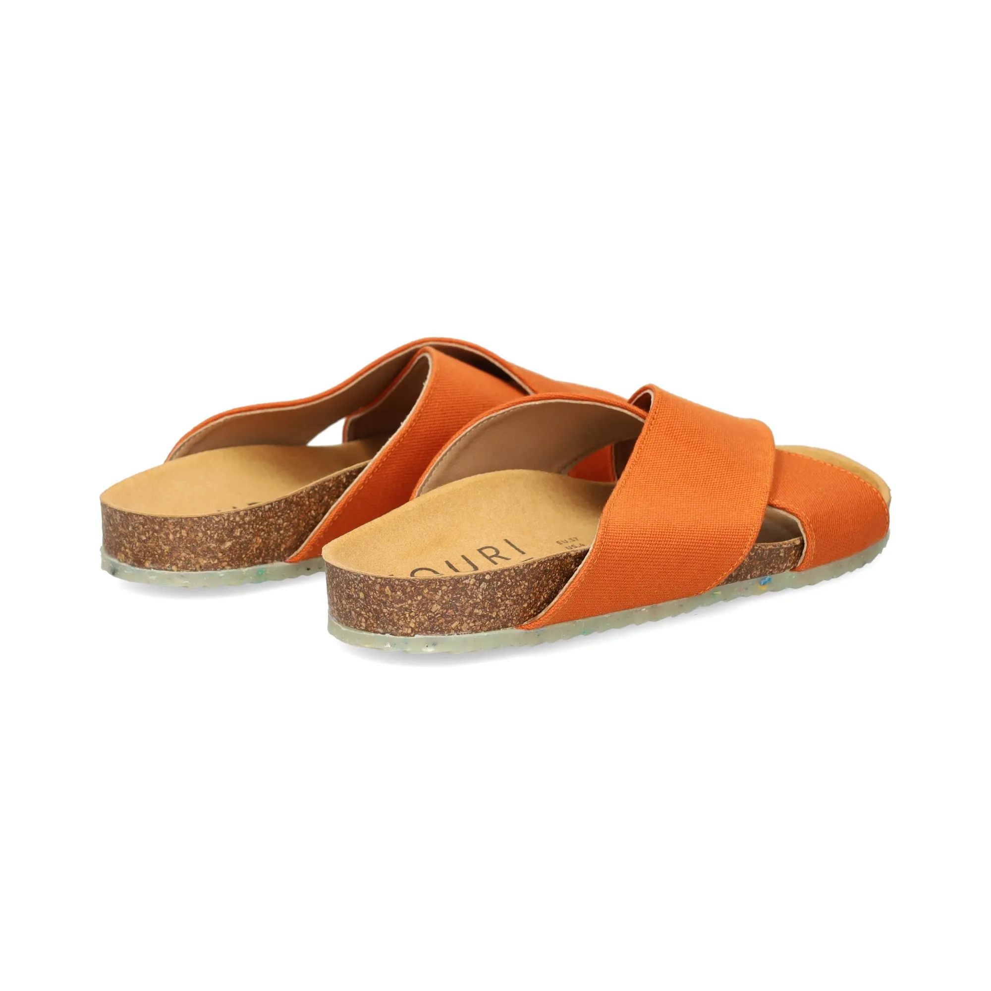 ZOURI Sandalias planas de Mujer TERRACOTA