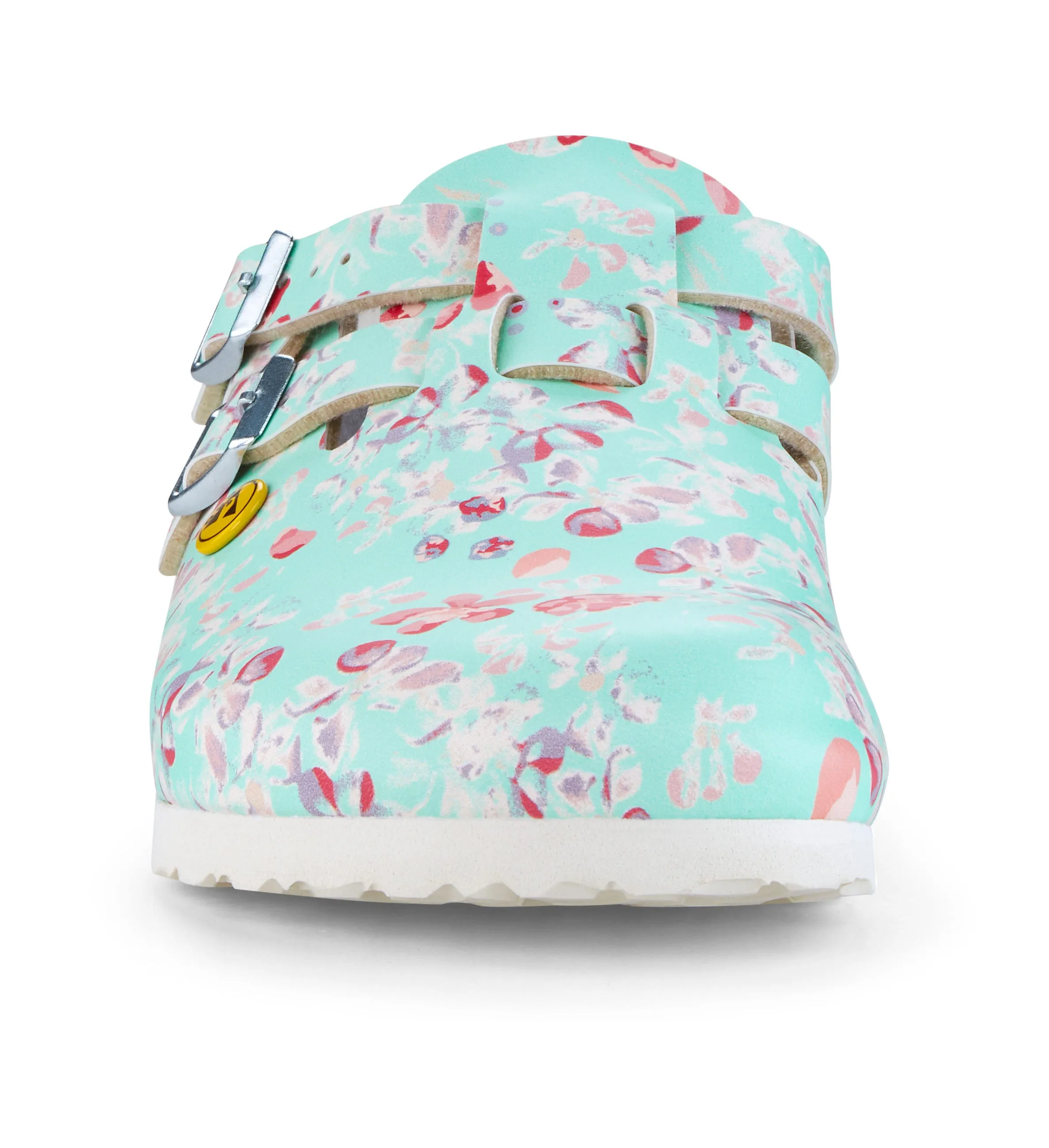 Zueco Birkenstock Kay ESD BF Flower Field Mint