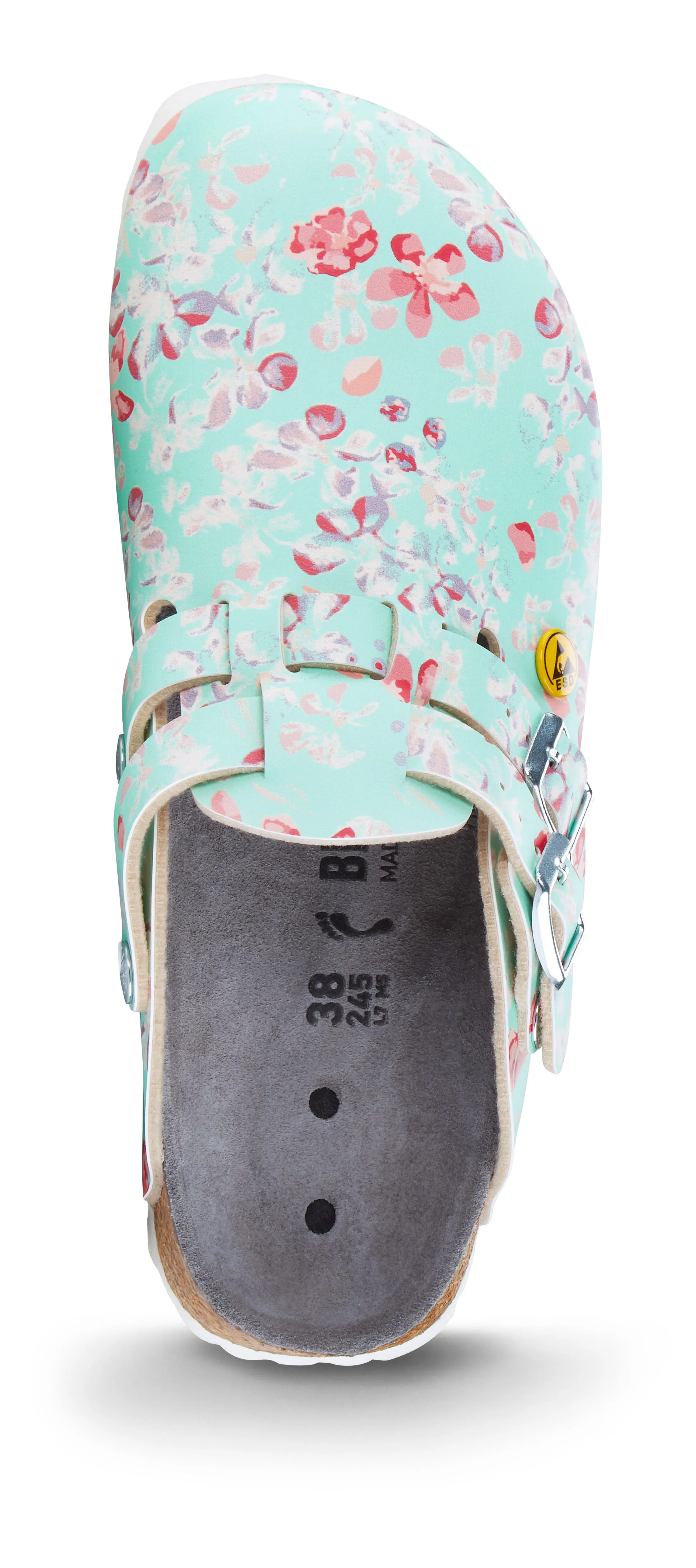 Zueco Birkenstock Kay ESD BF Flower Field Mint